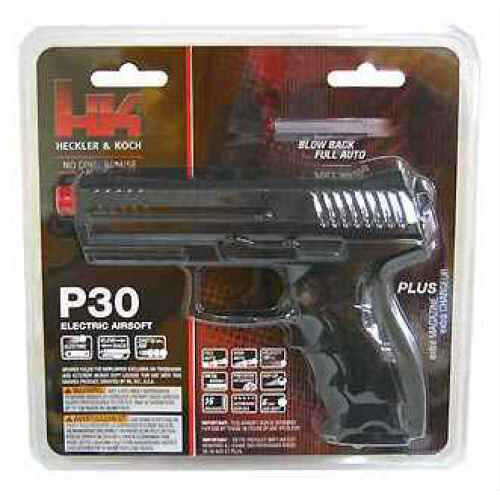 Umarex USA H&K P30 Electric Airsoft P30 with Battery in Black 2273010