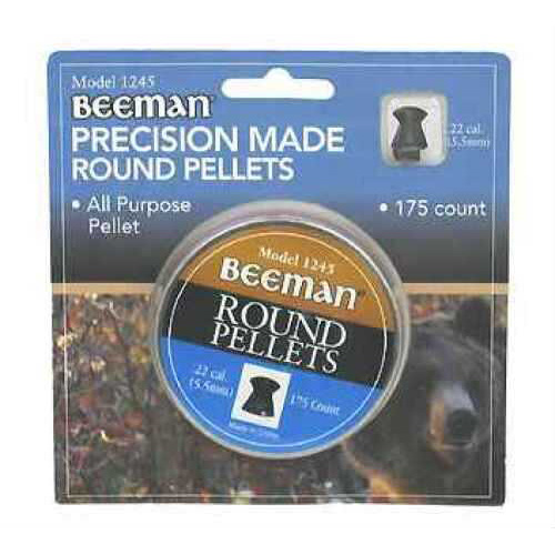 Beeman .22 Caliber Pellets Round Per 175 1245-img-0