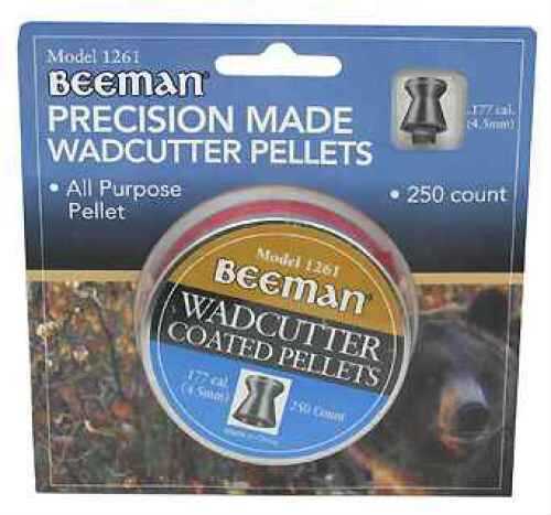 Beeman .177 Caliber Pellets Wadcutter, Per 250 1261