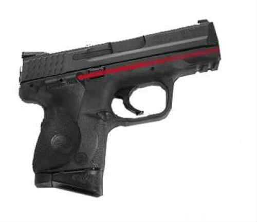 Crimson Trace Corporation Hi-Brite LaserGrip Smith & Wesson M&P Compacts (Excluding 45 ACP ) Black Rubber Wraparound Lg-66