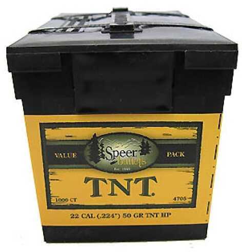 Speer 22 Caliber (.224) 50 Grains TNT HP Value Pack/1000 4705