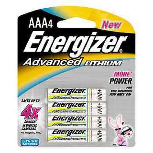 Energizer Advanced Lithium Batteries AAA (Per 4) EA92BP-4