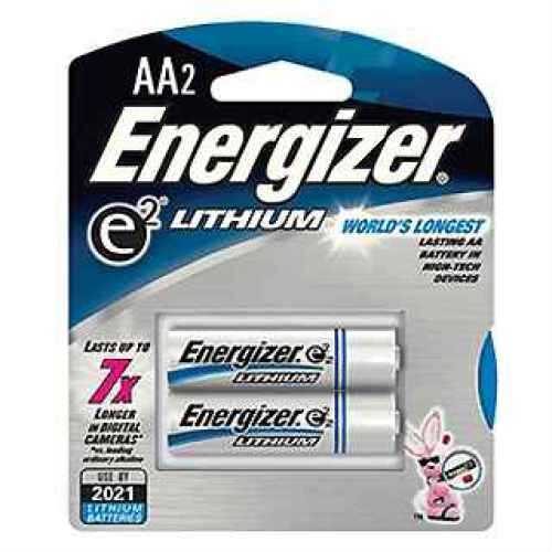 Energizer e2 Lithium Batteries AA (Per 2) L91BP-2
