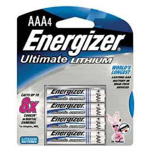 Energizer Ultimate Lithium Batteries AAA (Per 4) L92BP-4