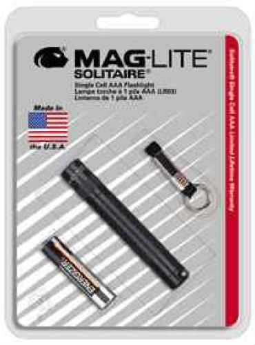 Maglite Solitaire Flashlight AAA in Blister Package (Black) K3A016