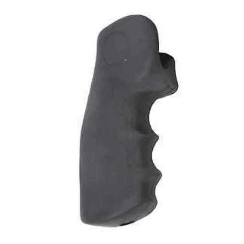 Hogue Grips Monogrip Colt Python Finger Groove Rubber Black 46000