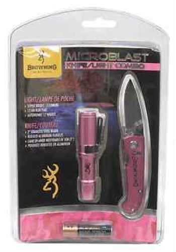 Browning Microblast Light Knife/Light Combo,Pink 3712118