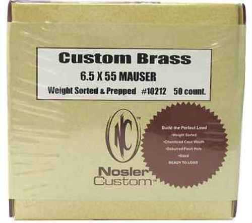 Nosler Brass 6.5x55 Mauser (Per 50) 10212