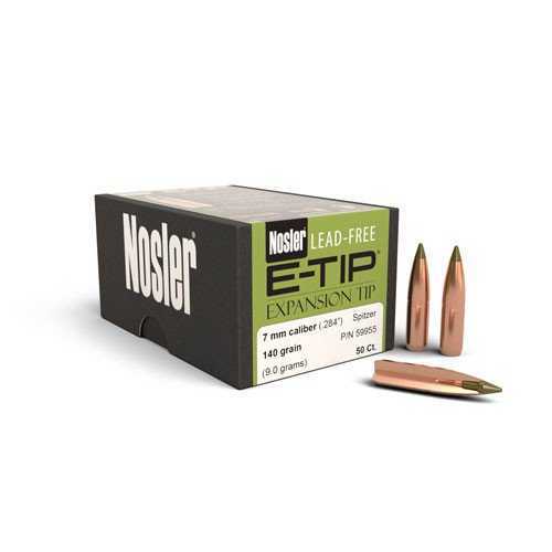 Nosler 7mm 140 Grains E-Tip Bullets (Per 50) 59955