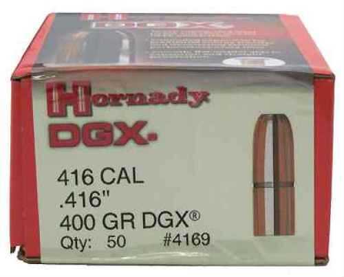 Hornady 416 Caliber Bullets .416" 400 Grains DGX (Per 50) 4169