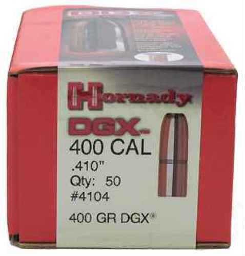 Hornady 400 Caliber Bullets .410" 400 Grains DGX (Per 50) 4104