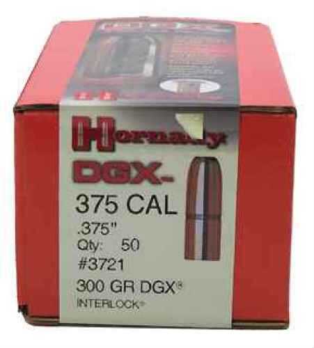 Hornady DGX .375" 375 Caliber 300 Grain Reloading Bullets (Per 50) Md: 3721