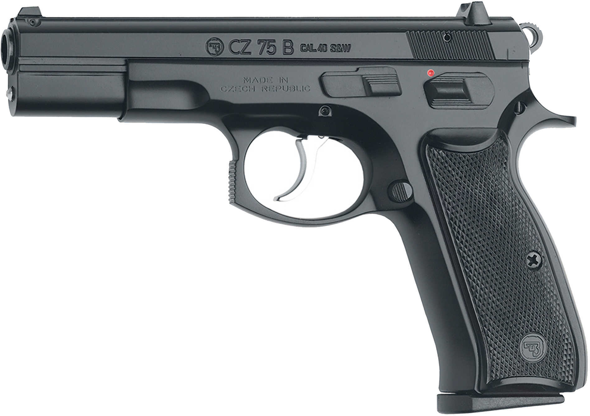 CZ USA 75B 40 S&W Black Polycoat 10 Round Semi Automatic Pistol 01120