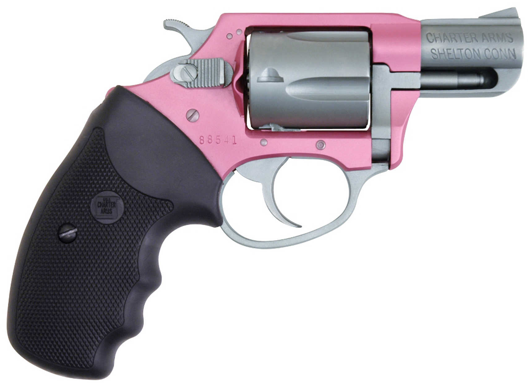 Charter Arms 38 Special Undercover Lite Southpaw 5 Round 2" Barrel SA/DA Pink/Stainless Steel Revolver 93830