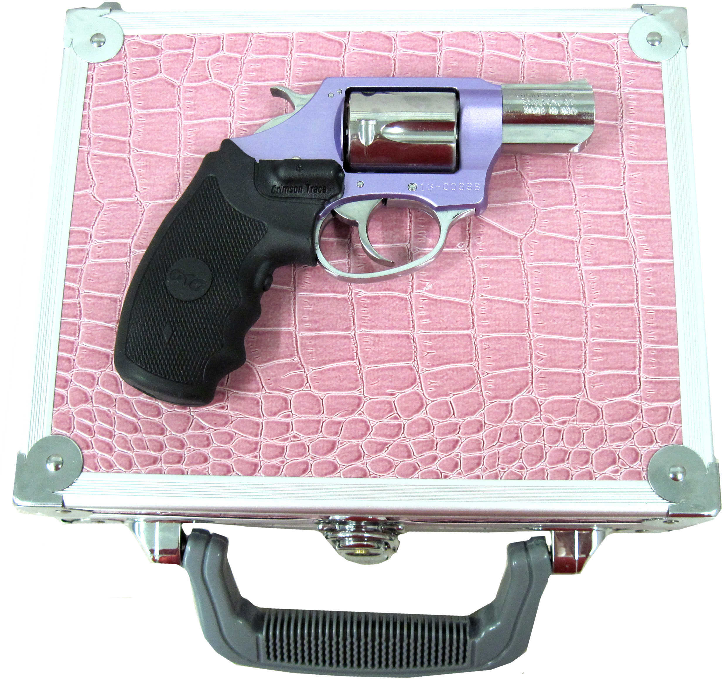 Charter Arms Undercover Lite Chic Lady 38 Special 2" Barrel Lavender Frame 5 Round Crimson Trace Laser Grip