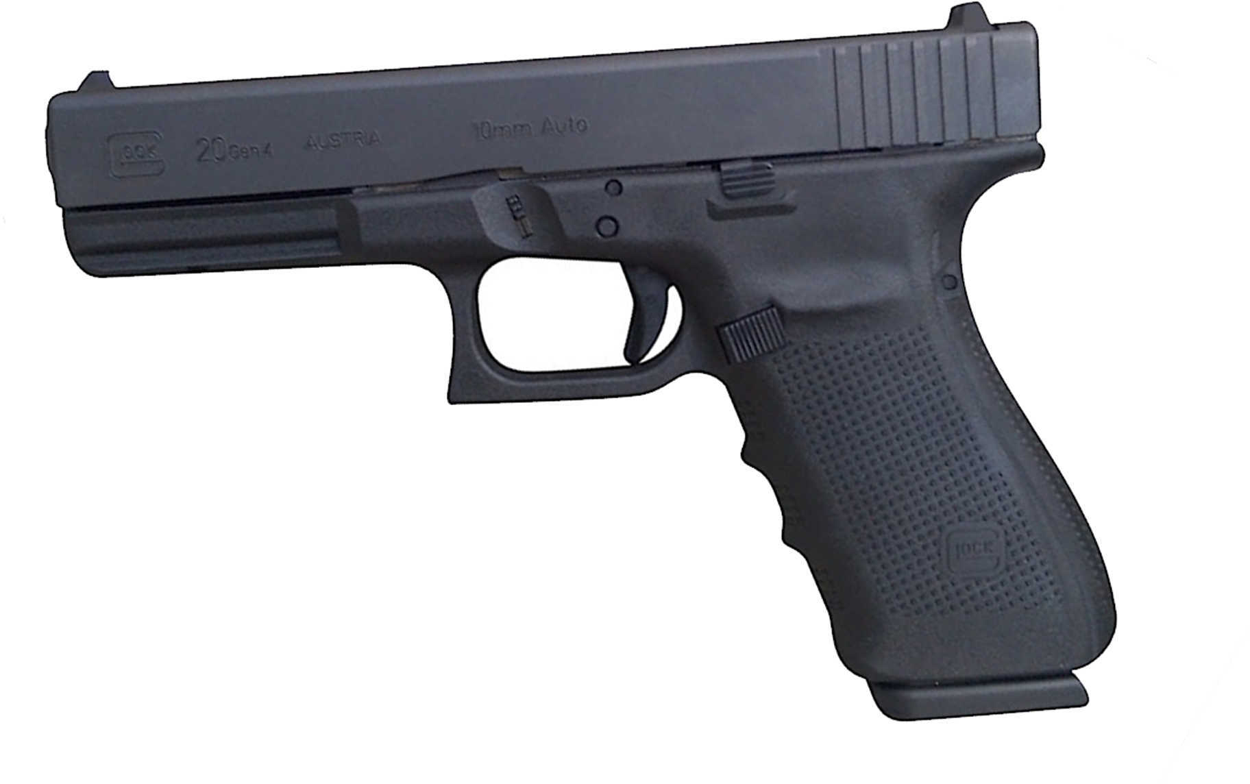 Glock 20 Gen 4 10mm Semi-Auto Pistol Front Sights 15 Round Mag PG2050203