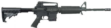 Windham Weaponry MPC-MA 223 Remington 16" Barrel 10 Round Black MA Legal Semi Automatic Rifle R16M4A4PTMA