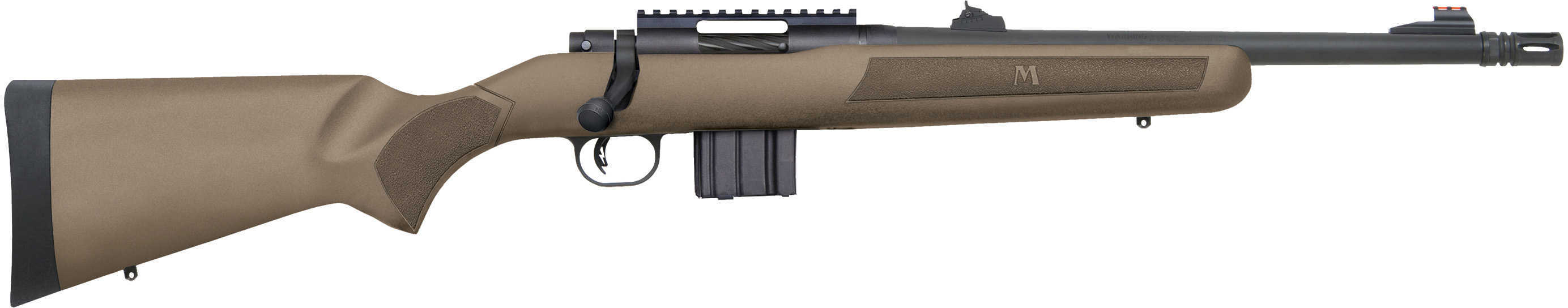 Mossberg MVP Patrol 223 Remington /5.56mm NATO 16.3" Threaded Barrel 10+1 Round Mag Tan Synthetic Stock Blued Bolt Action Rifle 27709