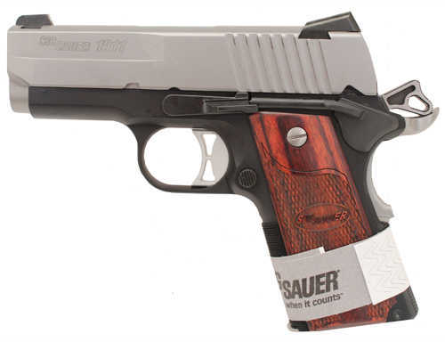 Sig Sauer 1911 Ultra Compact 45 ACP 3.3" Barrel 7 Round Duotone Semi Automatic Pistol 1911U45TSS