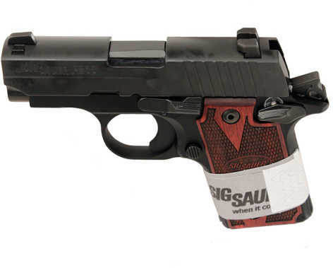 Sig Sauer P238 380 ACP Black Stainless Steel Rosewood Grip Semi Automatic Pistol 238380RG