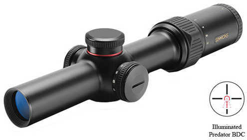 Simmons 1-6x24 Predator/Varmint Black, Riflescope Md: 655124