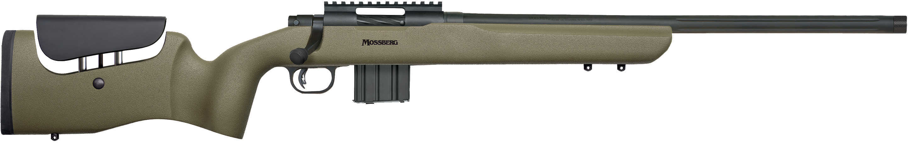 Rifle Mossberg MVP LR-T TAC 7.62mm 16" Barrel 11 Round Blued Bolt Action 27699