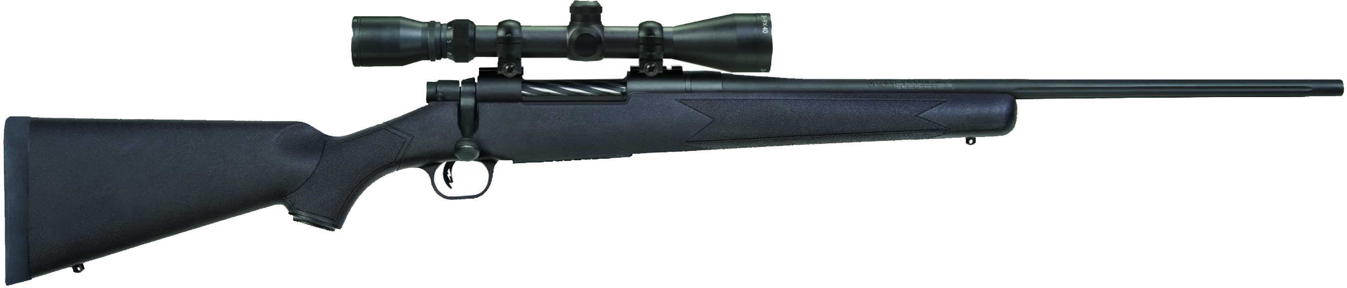 Mossberg Patriot Rifle 270 Winchester 22" Barrel 5+1 Rounds Synthetic Black Stock With Scope Bolt Action 27885