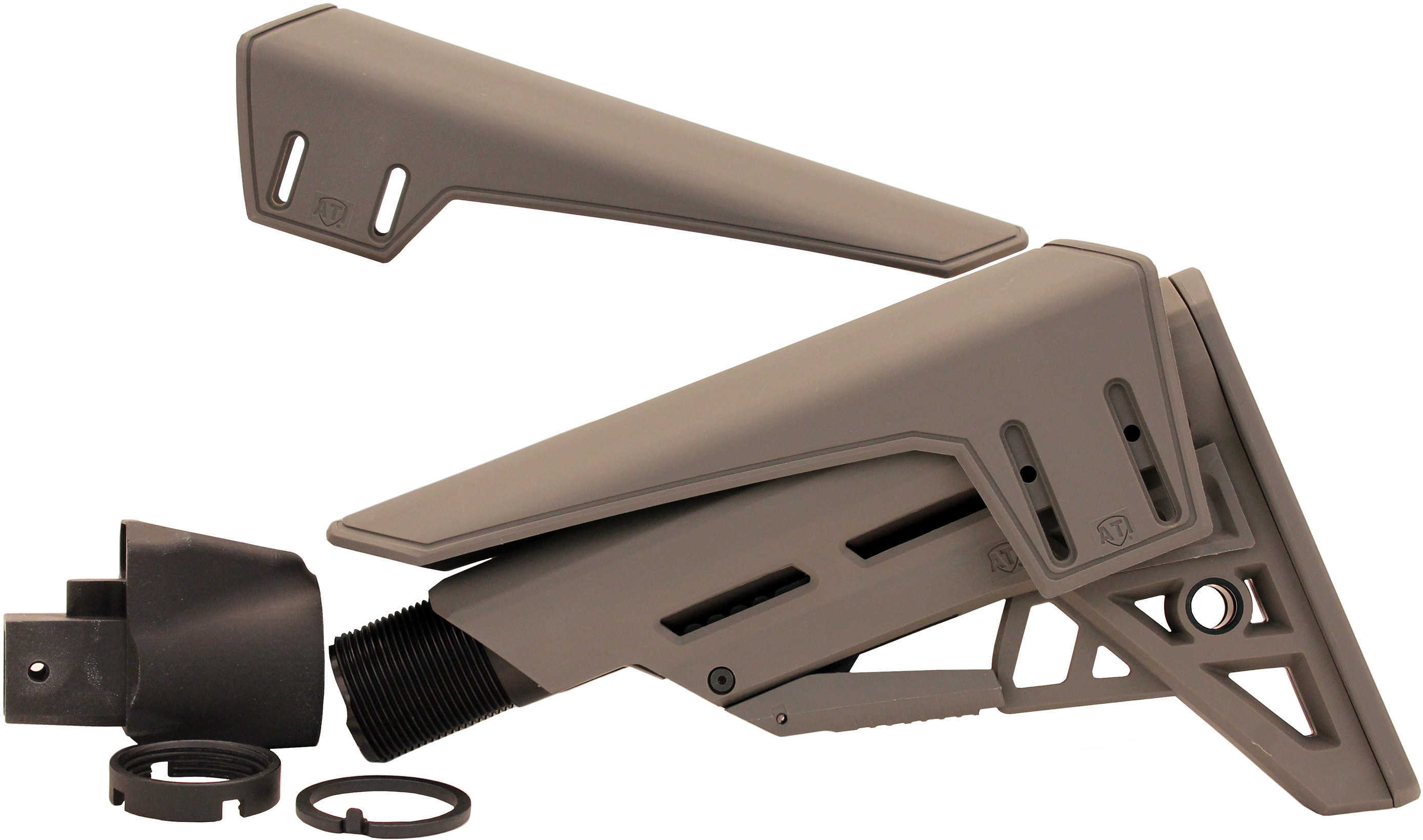 Advanced Technology Intl. ATI AK-47 TactLite Elite Adjustable Stock with Scorpion Pad Gray