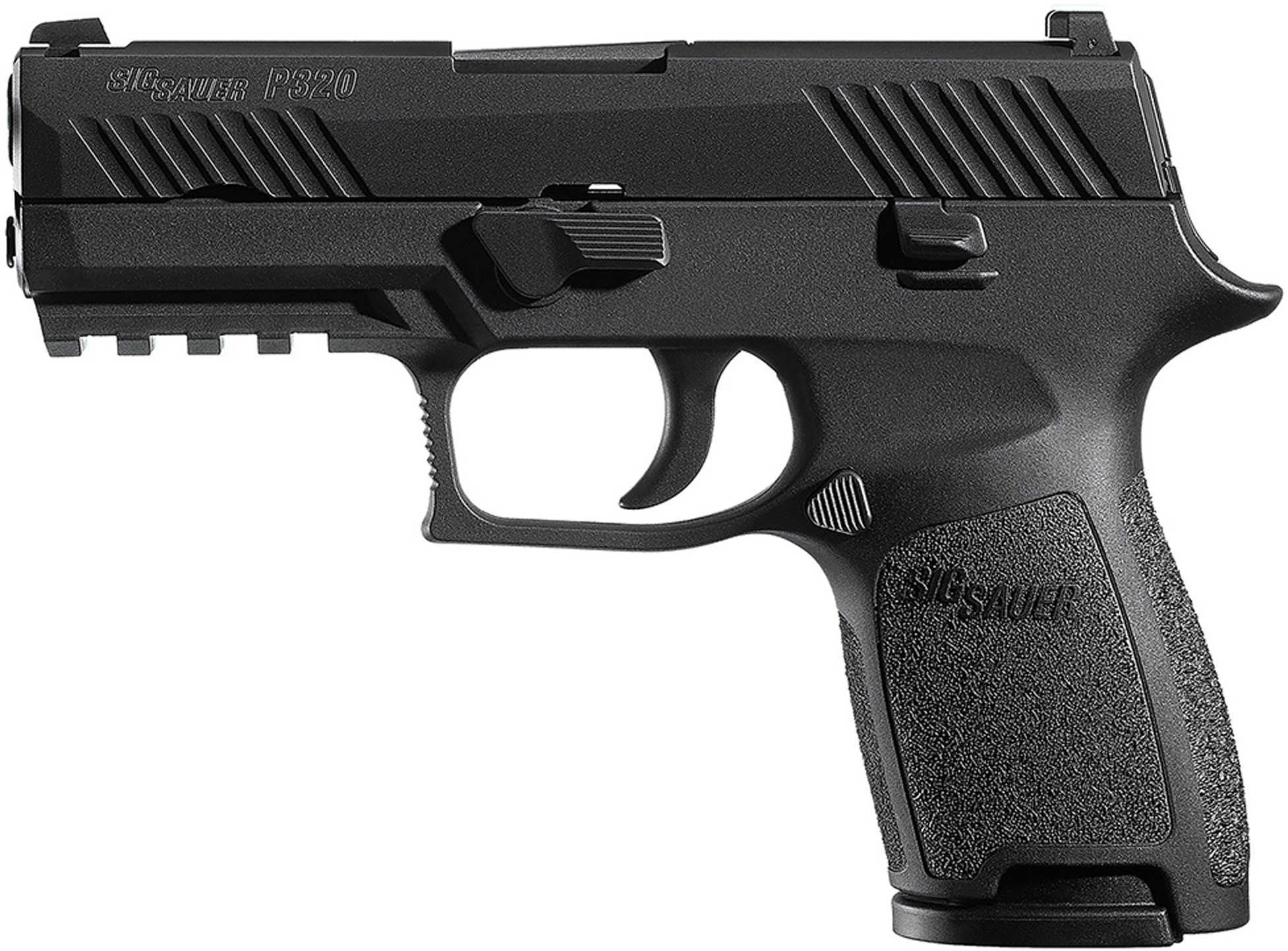 Sig Sauer Compact P320 45 ACP Black Finish 9 Round 3.9" Barrel Modular Striker-Fired Double Action Only Semi Automatic Pistol 320C45B