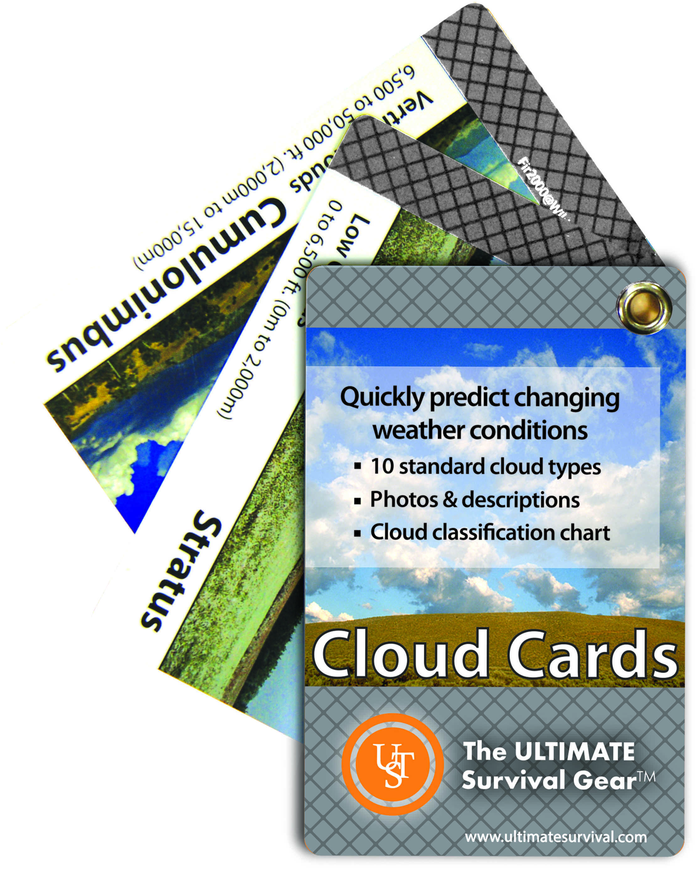 Ultimate Survival Technologies Learn and Live Cards Clouds Md: 20-80-0260