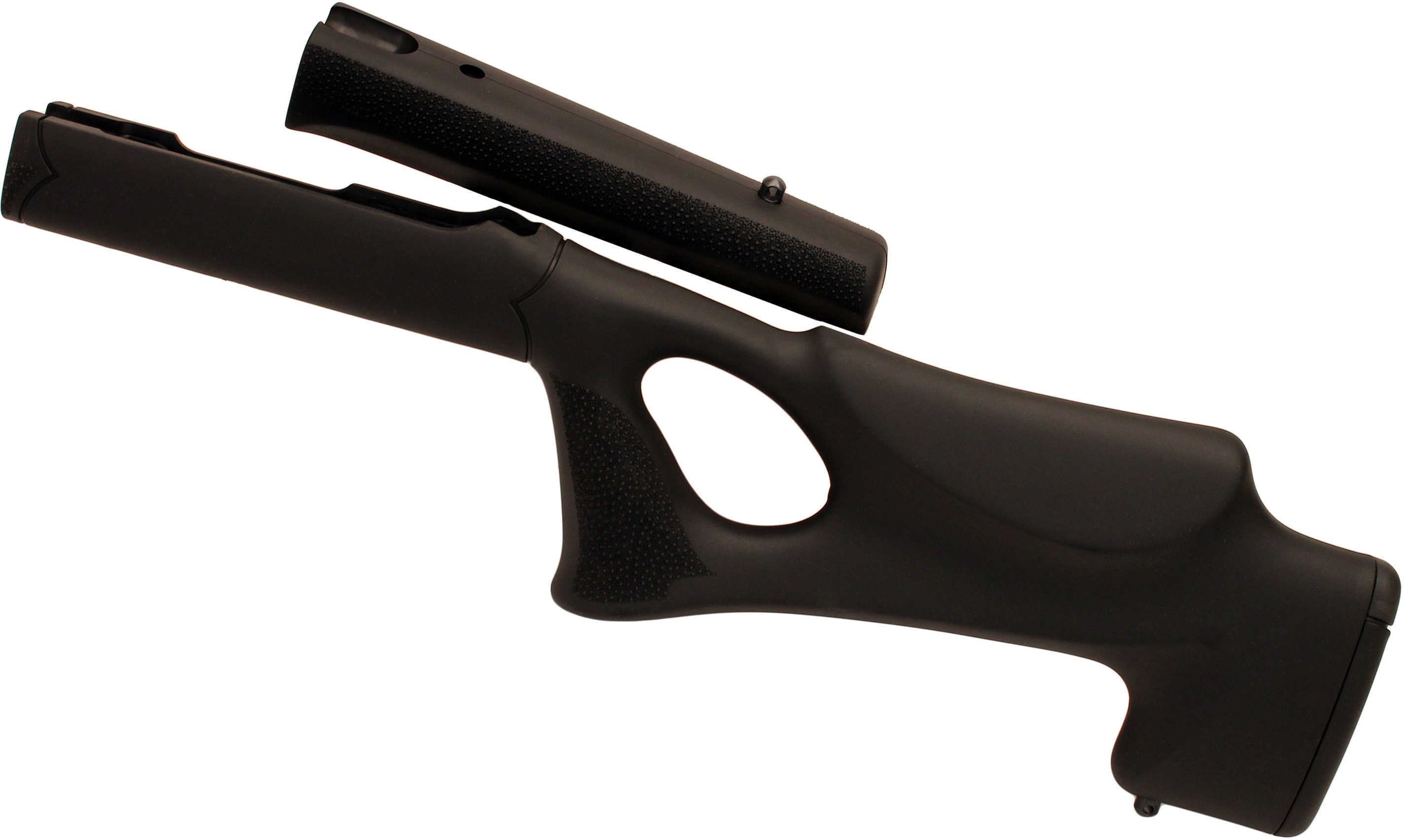 Hogue 10/22 Takedown Thumbhole .920" Diameter Barrel Rubber Over Molded Stock Black Md: 21070