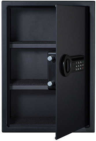 Stack-On Personal Safe X-Large with Electronic Lock 2 Shelves, Black Md: PS-1520