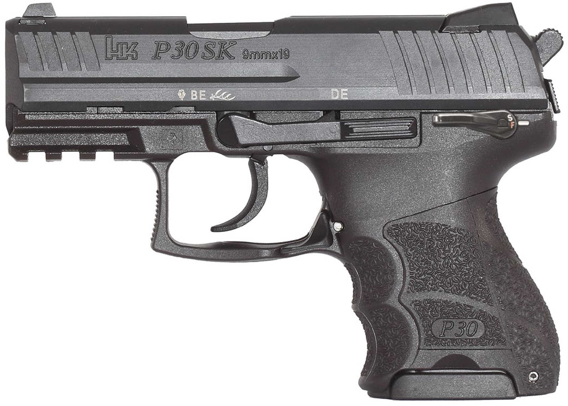 Heckler & Koch Pistol HK P30sk V3 9mm Luger Subcompact Ambi Safe & Decock 2 3.86" Barrel 10 Rounds