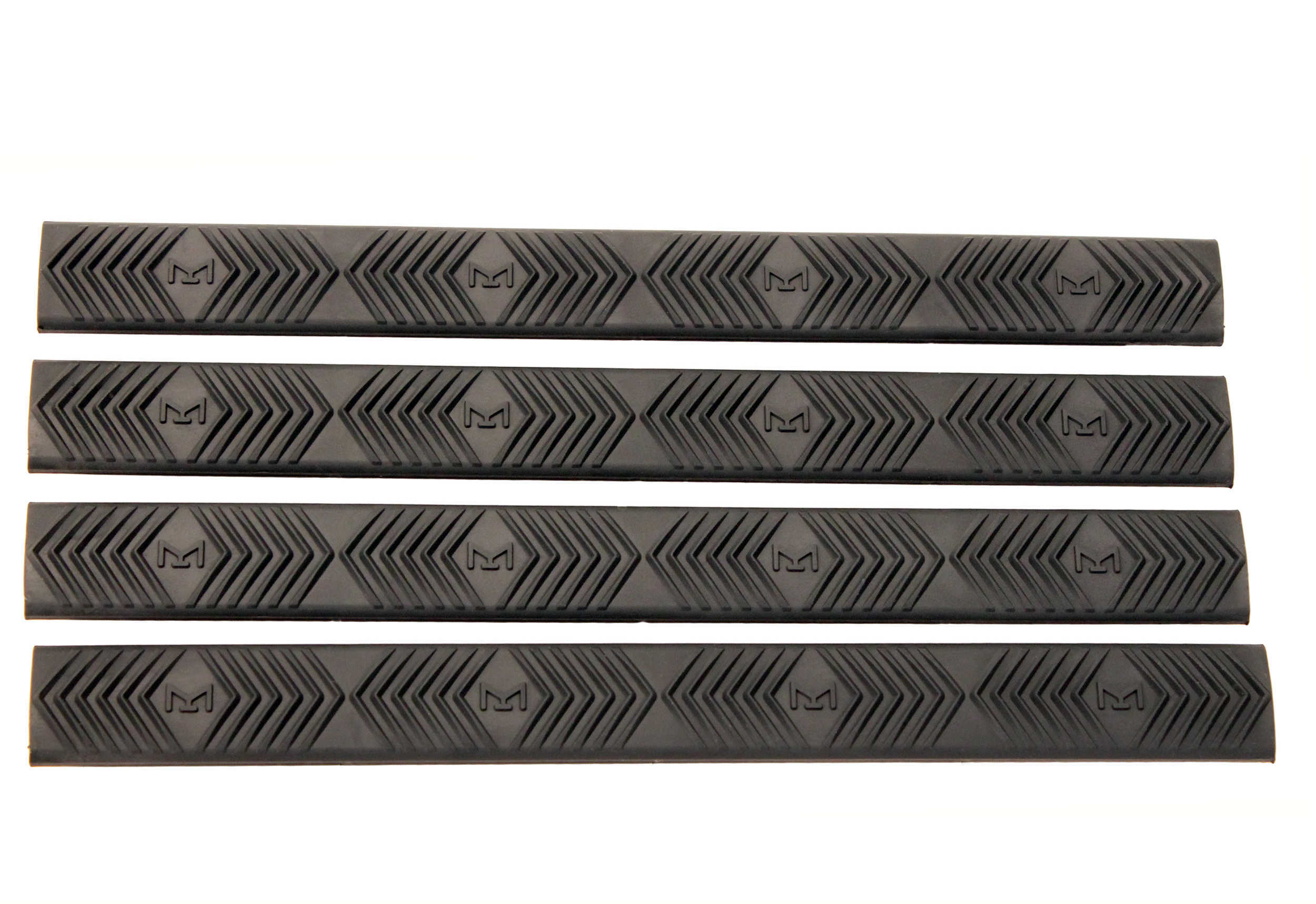 Ergo Grip M-LOK WedgeLok Rail Covers 6 1/4"x5/8" Slot 4 Pack Gray Finish 4332-4PK-GG