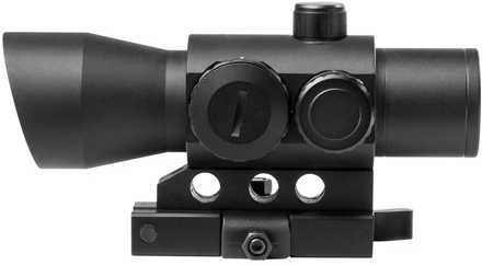 NcStar Mark III Tactical Advanced Scope With 4 Reticles, Black