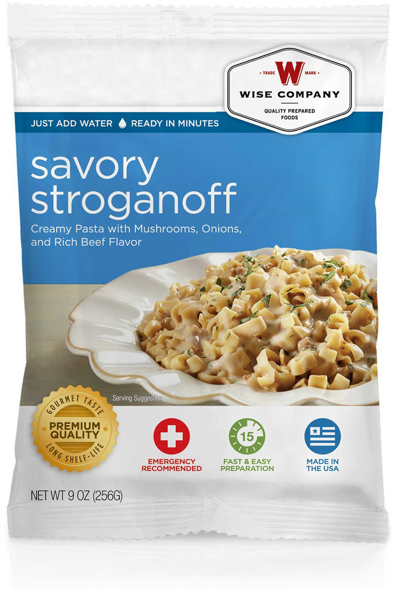 Wise Foods Entrée Dish Savory Stroganoff, 4 Servings Md: 2W02-203