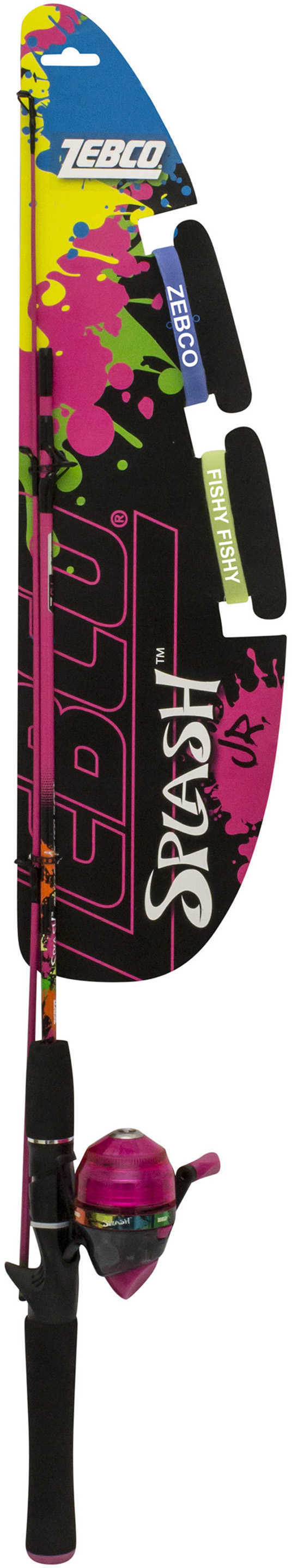 Zebco / Quantum Splash Junior 402 Spincast Combo Girls, Pink Md: YSPLSCJPK,06,FB6