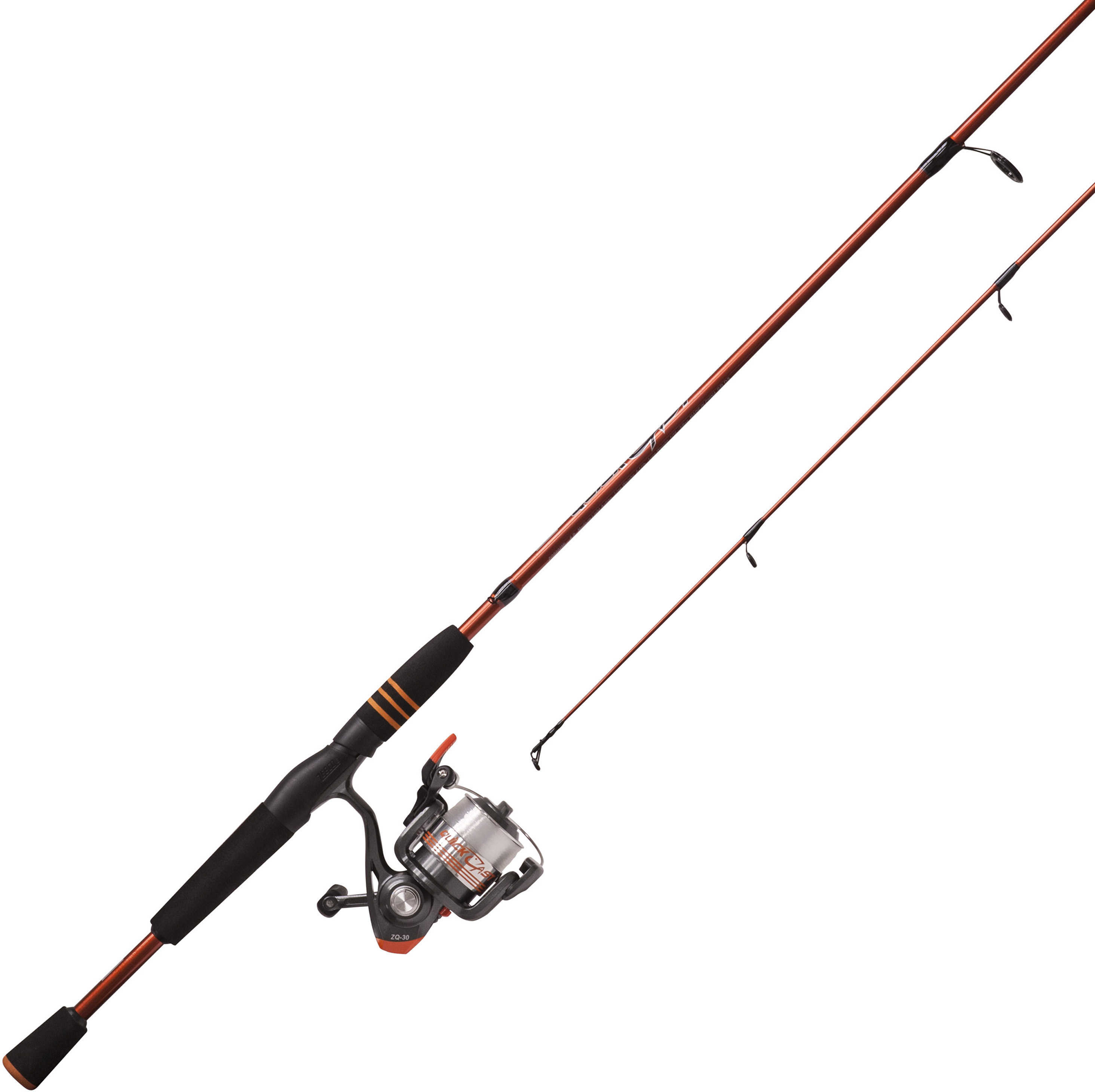 Zebco / Quantum Quickcast Spinning Combo 6'6" 2 Pieces, Medium Power Md: ZQ30662M,NS4