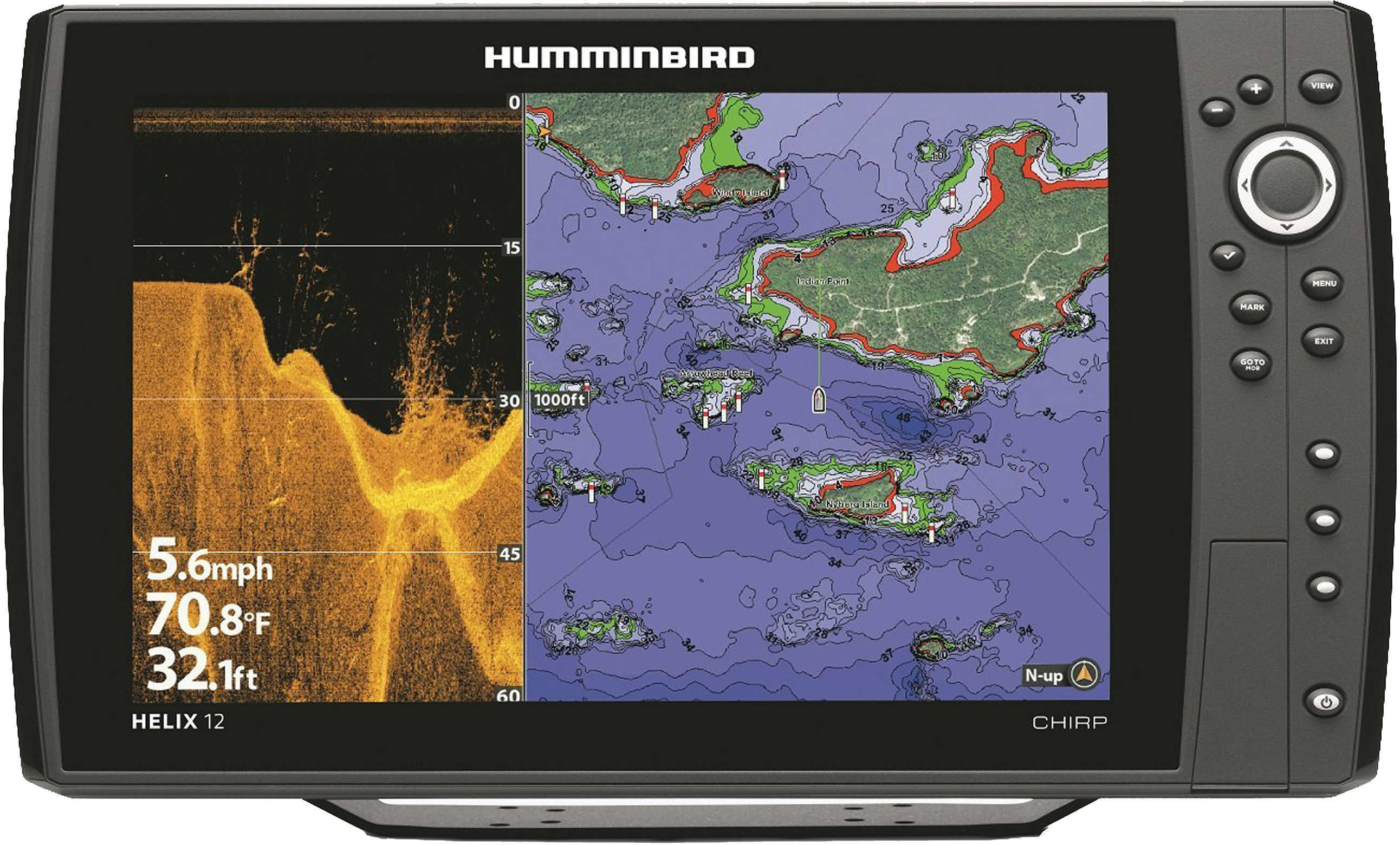 Humminbird Helix 12 Chirp Di GPS Md: 410010-1
