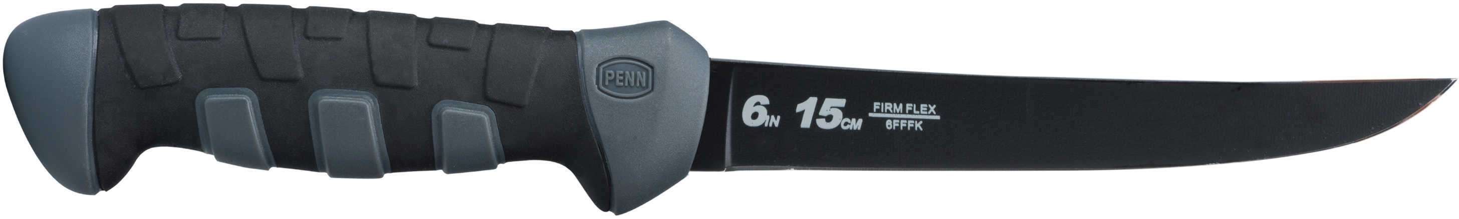 Penn Fillet Knives 6" Firm, Black/Gray Md: 1366266