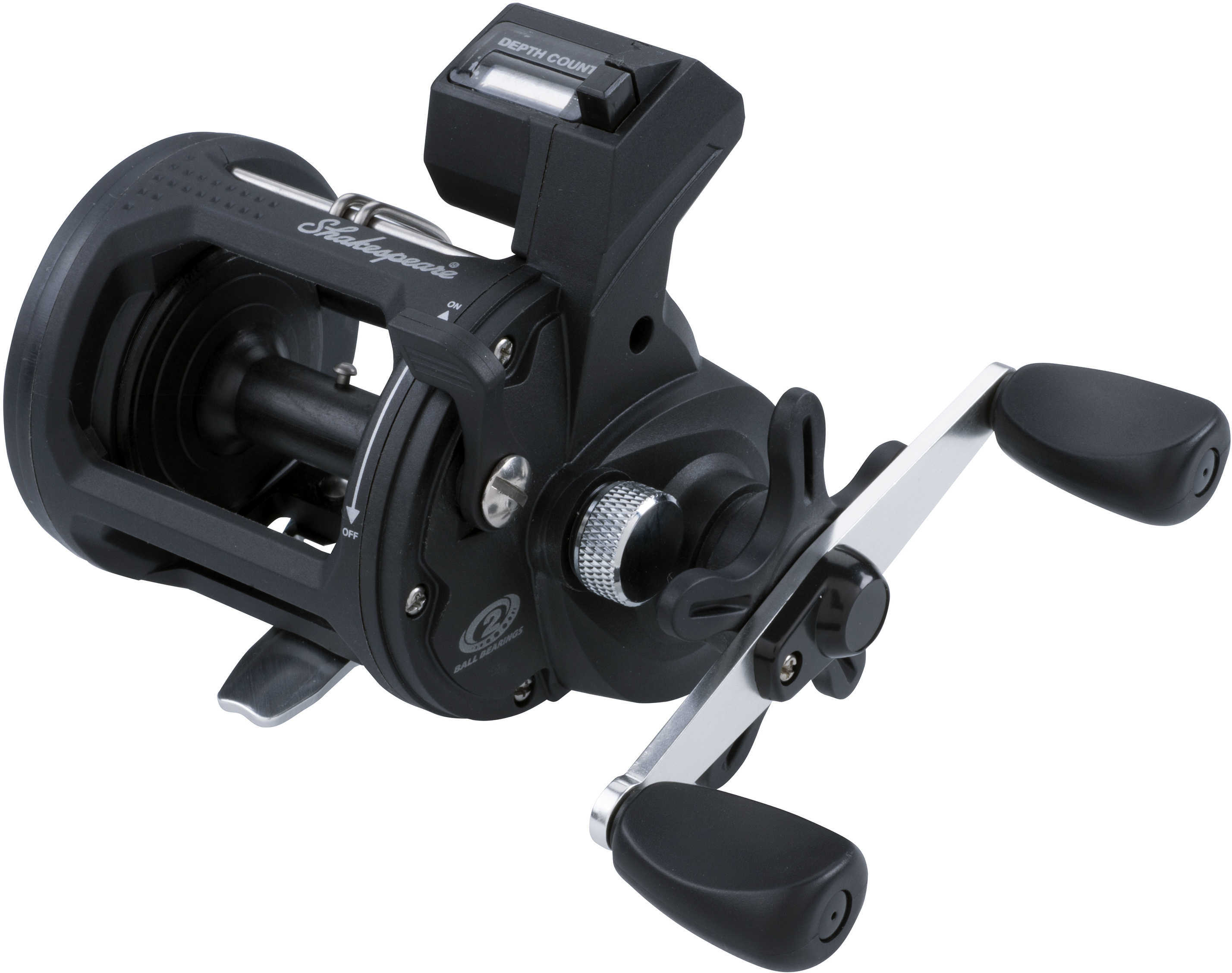 Shakespeare ATS Trolling Reels 15, 5.1:1 Gear Ratio, 2 Bearings, 15 lb Max Drag, Right Hand, Clam Package Md: 13