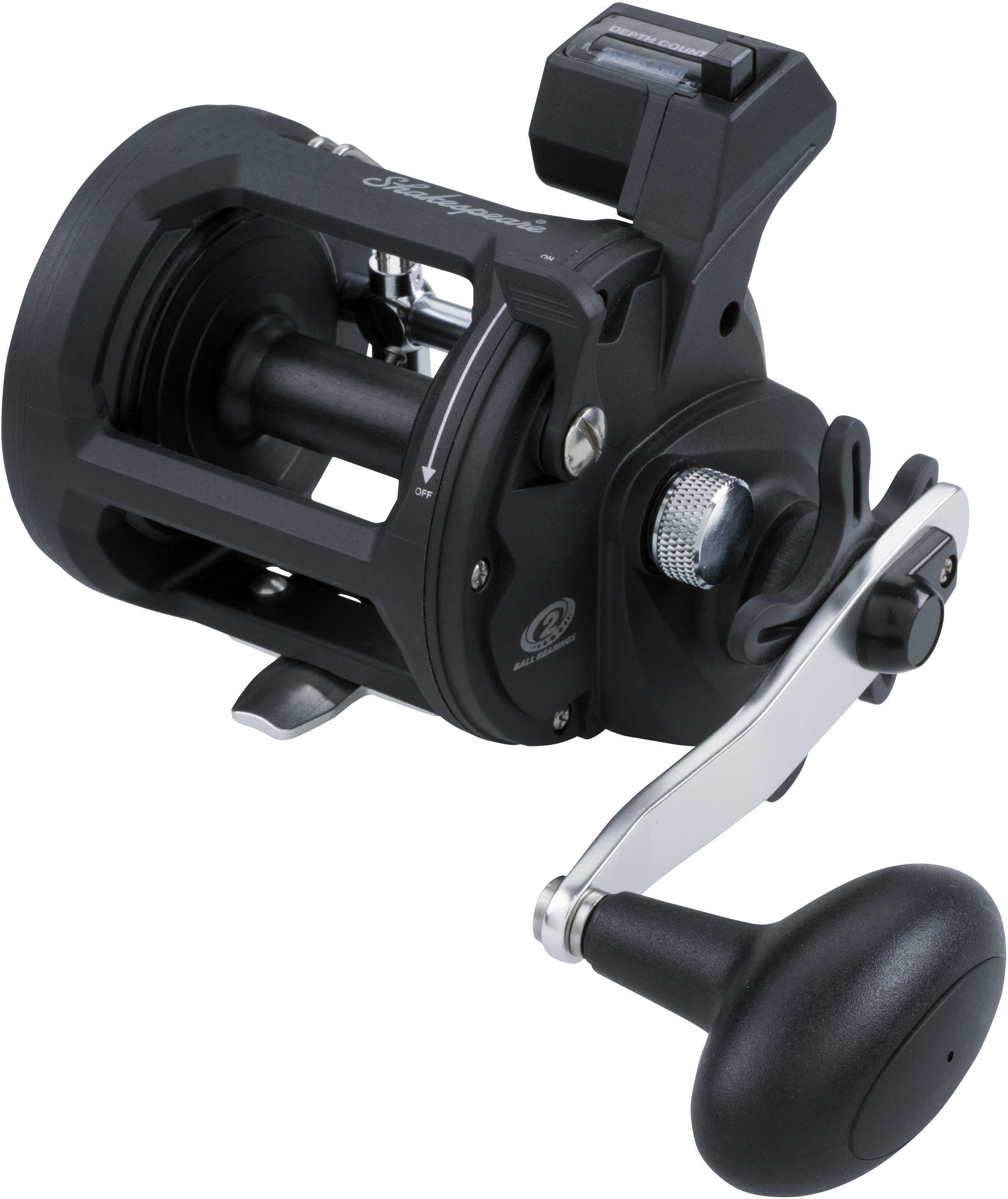 Shakespeare ATS Reels 6.3:1 Gear Ratio, 2 Bearings, 400/20 Capacity, Line Counter, Boxed Md: 1366926