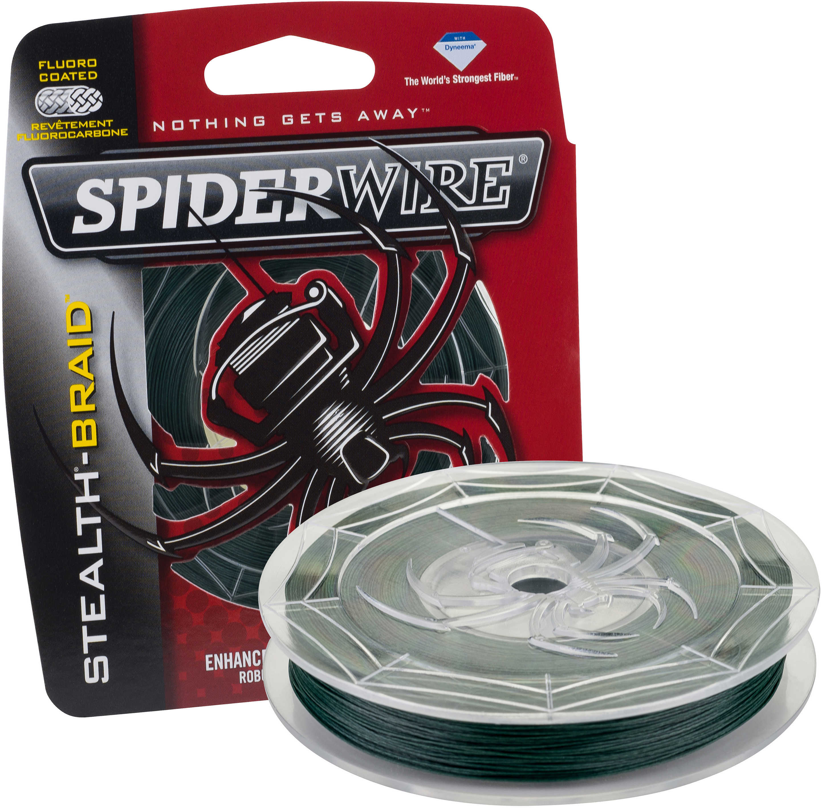 Spiderwire Stealth Braid 200 Yards , 8 lbs Strength, 0.007" Diameter, Moss Green Md: 1374596
