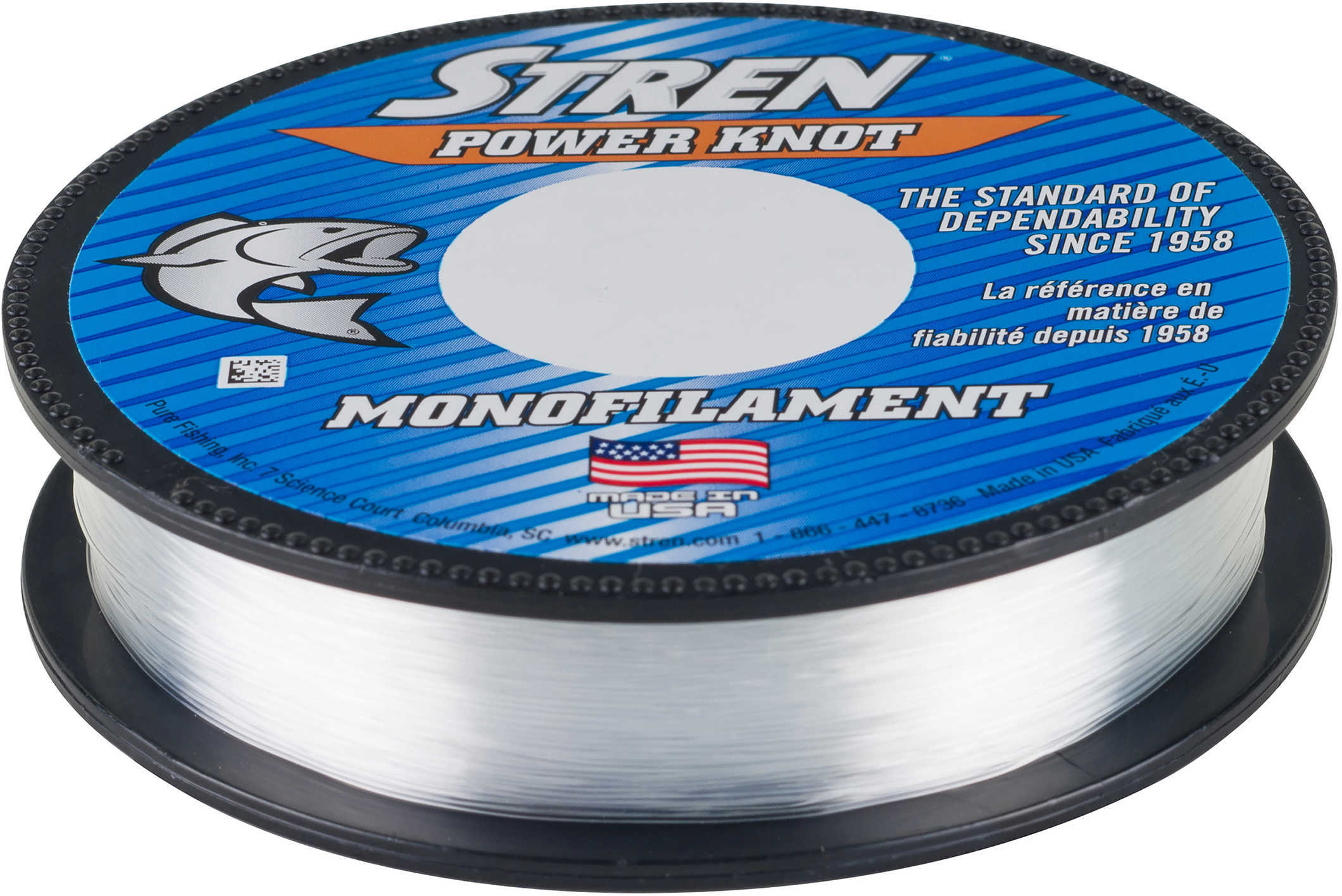Stren Power Knot 220 Yards , 6 lbs gth, 0.010", Clear Md: 1367551
