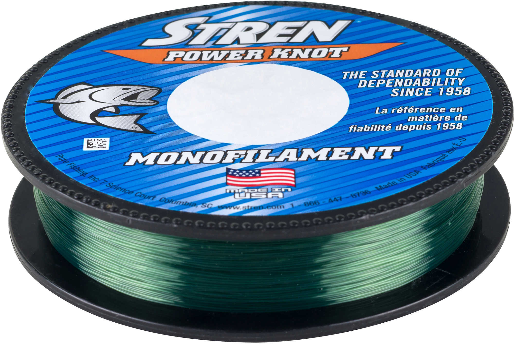 Power Knot 220 Yards , 14 lbs Strength, 0.015", Lo-Vis Green Md: 1367563