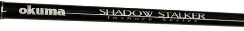 Okuma Shadow Stalker Inshore Spinning Rod 1 Piece 7'5" Length, Medium Power, Medium/Fast Action Md: