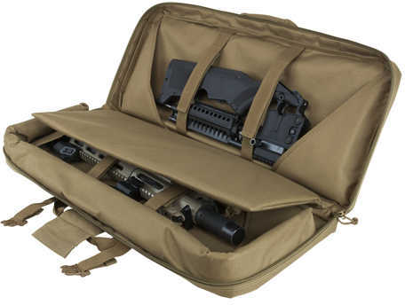 NcStar AR-15 and AK Deluxe Carbine Pistol Case, Tan Md: CVCPD2962T-28