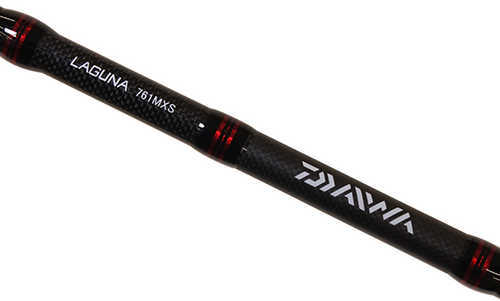 Daiwa Laguna Rod Spinning 76" Length 1 Piece Medium Power Extra Fast Action Md: LAG761MXS