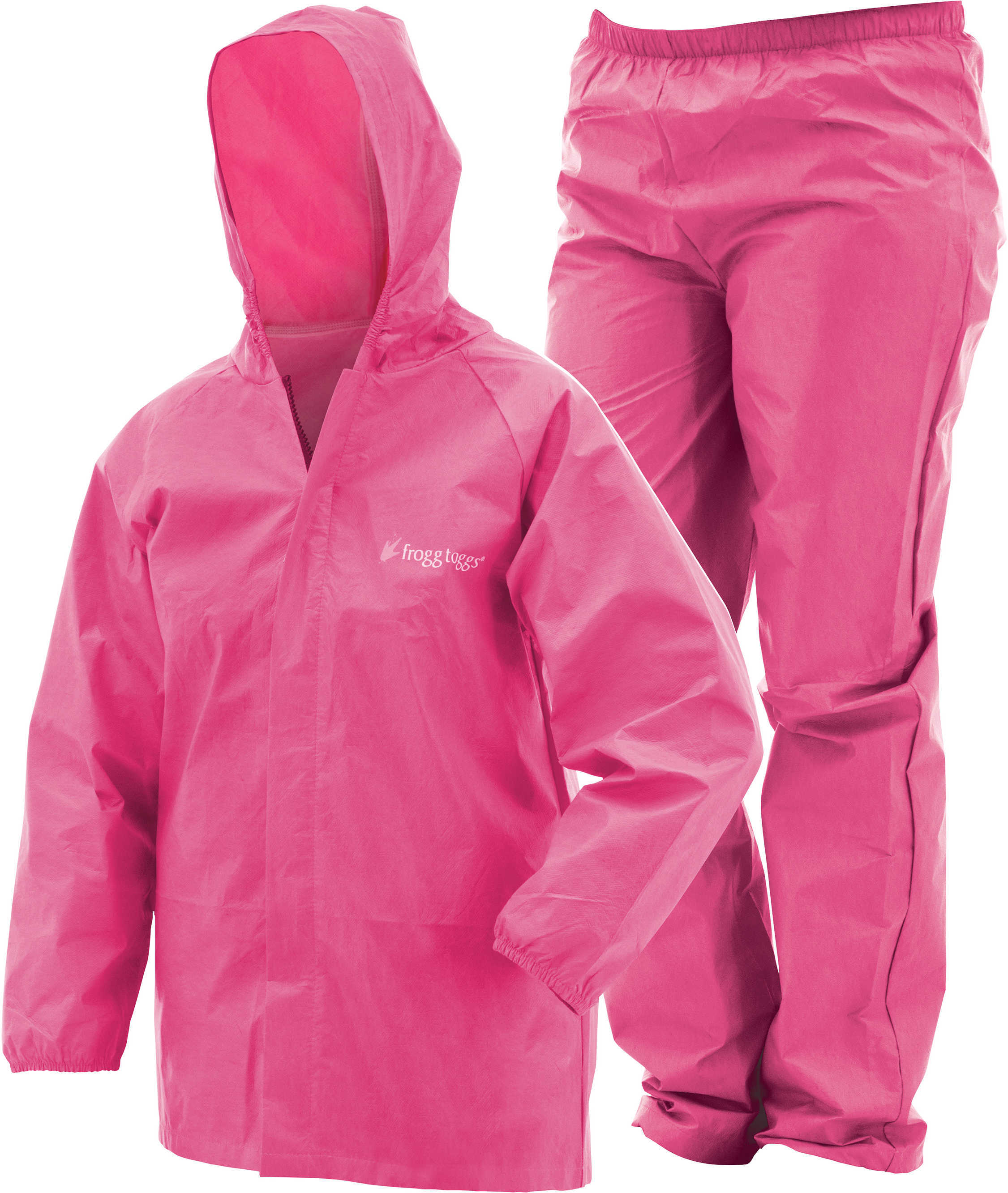 Frogg Toggs Youth Ultra-Lite Rain Suit Pink, Large Md: UL12304-11LG