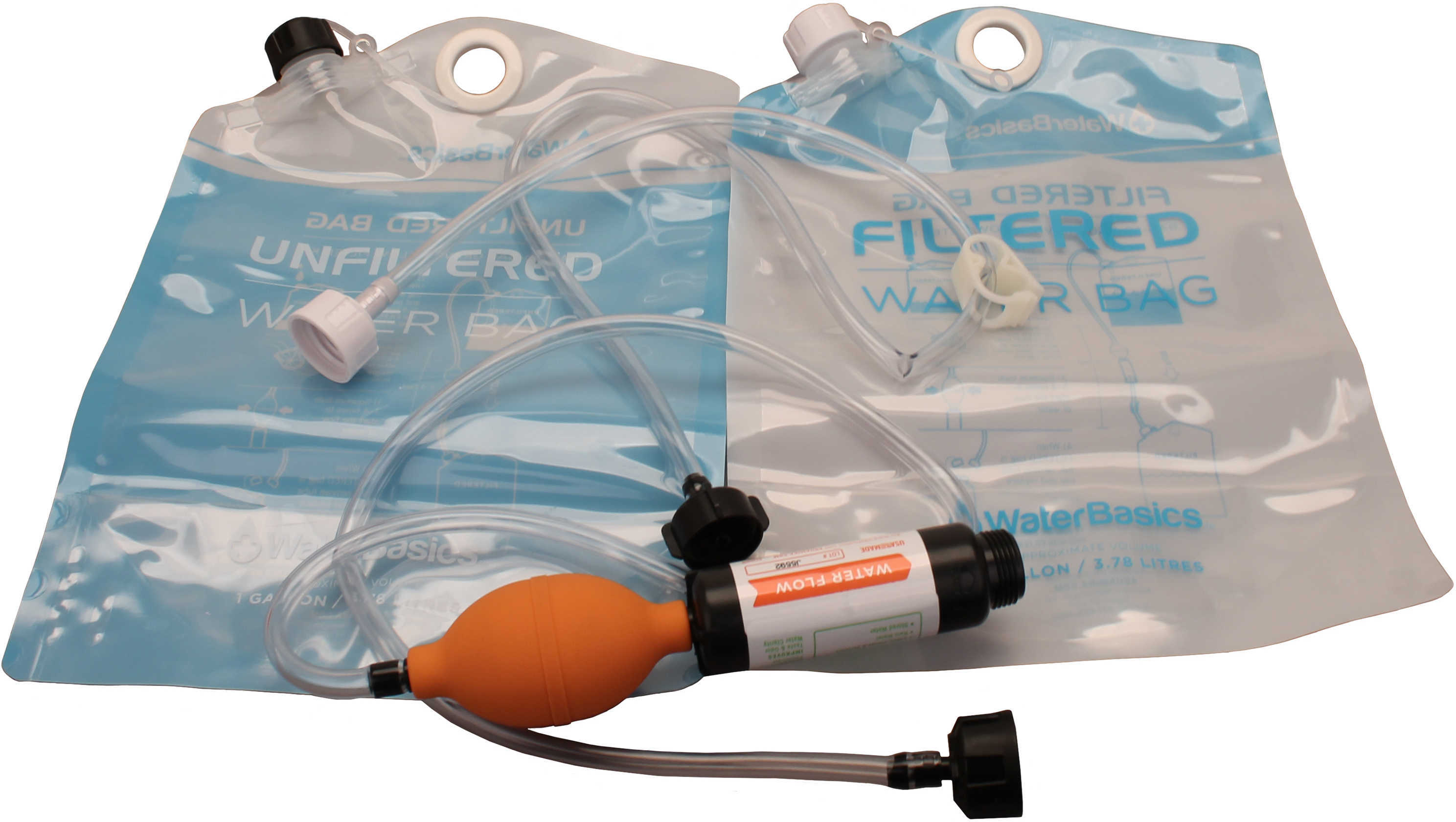 Aquamira WaterBasics Bag-To-Bag Filtration Kit